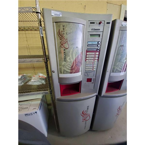 Saeco Coin Operated Coffee/cappuccino Dispenser