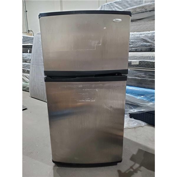 Whirlpool Gold Stainless Steel Fridge