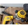 Image 2 : Lot of Dewalt Router C- Compact Router & Drill in Bag