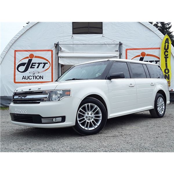 E5 --  2013 FORD FLEX SEL , White, 190775 KM's