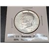 Image 1 : 1964 US Kennedy Half Dollar Coin - 90% Silver