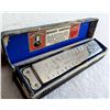 Image 1 : Vintage Apx 1940's/1950's Hohner Echo Sport Harmonica W/Box Germany Key G