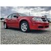 Image 8 : C4 --  2012 DODGE AVENGER SE, Red, 196195 KM's