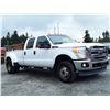 Image 10 : H2 --  2013 FORD F350 SUPER DUTY CREW CAB DUALLY 4X4, White, 320065 KM's