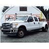 Image 1 : H2 --  2013 FORD F350 SUPER DUTY CREW CAB DUALLY 4X4, White, 320065 KM's