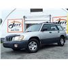 Image 1 : B1 --  2001 SUBARU FORESTER L AWD , Silver, 214760 KM's