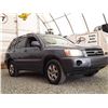 Image 8 : A12E --  2004 TOYOTA HIGHLANDER AWD, Blue, 282182 KM's