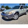 Image 1 : A8 --  2005 SUBARU LEGACY OUTBACK 2.5I AWD, Brown, 312670 KM's