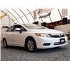 Image 8 : B2 --  2012 HONDA CIVIC LX, White, 181122 KM's