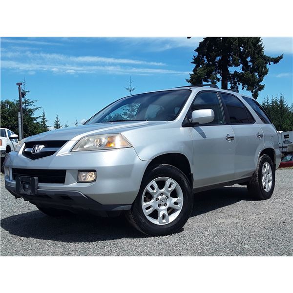 I5 --  2005 ACURA MDK TOURING AWD, Silver, 211467 KM's