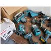 Image 2 : Large lot of Makita Battery tools