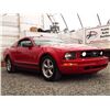 Image 8 : D4 --  2009 FORD MUSTANG, Red, 126724 KM's