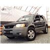 Image 2 : H4 --  2001 FORD ESCAPE XLT 4X4, Black, 238725 KM's