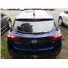 Image 10 : A9 - 2013 HYUNDAI ELANTRA GT, Blue, 195121 KM's