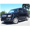 Image 1 : I5 --  2008 HONDA ELEMENT EX  AWD, Black, 347129 KM