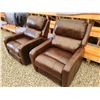 Image 2 : 2 leather recliners