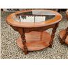Image 2 : 2 end table with glass tops