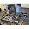 Image 1 : Large lot of near new hand tools inc axe