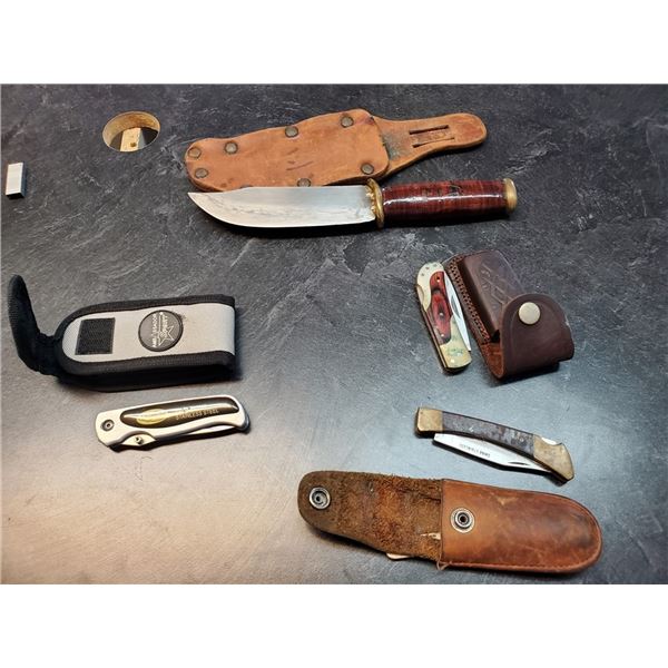 Lot of 4 knives
