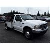 Image 9 : 0A --  2004 FORD F450 SD TURBO DIESEL TOW TRUCK, White, 461795 KM's
