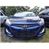 Image 3 : A9 - 2013 HYUNDAI ELANTRA GT, Blue, 195121 KM's