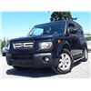 Image 2 : F1 --  2008 HONDA ELEMENT EX  AWD, Black, 347129 KM