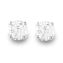 Sparkling Brilliant 1/2ctw Diamond Stud Earrings Gold