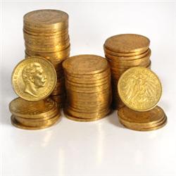 Prussia 20 Marks Gold Coin UNC-US File-oabll