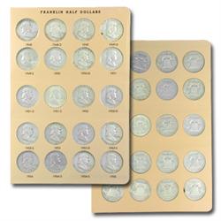 Franklin Half Dollar Set Complete!- US FILE-oddk