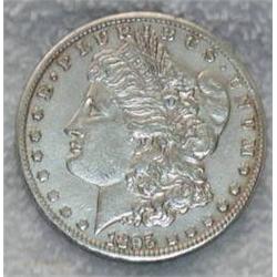 1895 Morgan Silver Dollar- Key Date-US FILE-myyu2