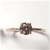 Image 1 : 10K ROSE GOLD  DIAMOND (0.5CT) RING SIZE 7
