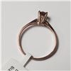 Image 2 : 10K ROSE GOLD  DIAMOND (0.5CT) RING SIZE 7