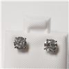 Image 1 : 14K  DIAMOND (0.84CT) EARRINGS