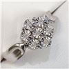 Image 2 : SILVER 7 DIAMOND RING SIZE 7.5