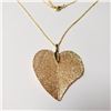 Image 1 : NATURAL LEAF 18" NECKLACE