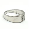 Image 2 : SILVER DIAMOND(0.25CT) RING SIZE 7