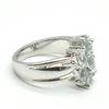 Image 2 : SILVER BLUE TOPAZ(3.3CT) RING SIZE 7