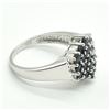 Image 2 : SILVER BLUE SAPPHIRE(1.9CT) RING SIZE 7