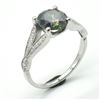 Image 2 : SILVER MOISSANITE(1.95CT) RING SIZE 7