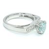 Image 2 : SILVER MOISSANITE(1.35CT) RING SIZE 7