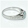 Image 2 : SILVER MOISSANITE(1.65CT) RING SIZE 10