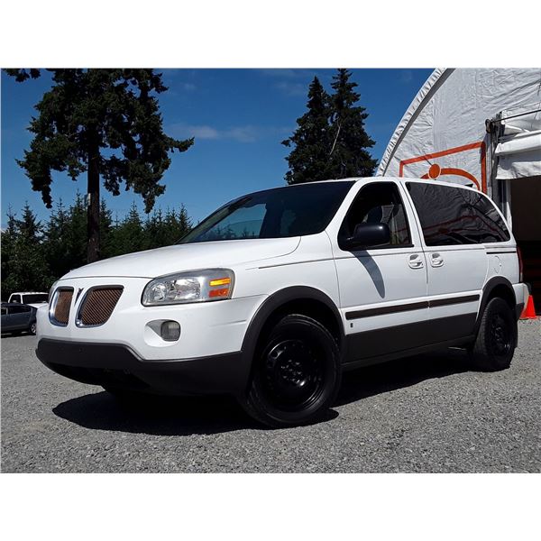 A12 --  2008 PONTIAC MONTANA , White, 249336 KM's