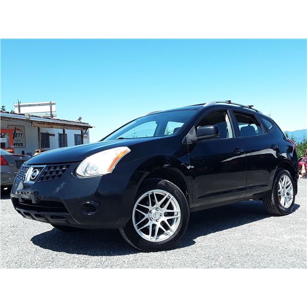 A12B --  2009 NISSAN ROUGE S AWD, Black, 276707 KM's