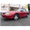 Image 1 : H5 --  1998 FORD MUSTANG CONVERTIBLE, Red, 166983 KM's