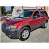 Image 3 : F2 --  2005 FORD ESCAPE XLT AWD, Red, 223335 KM