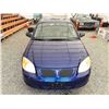 Image 5 : A4 --  2006 PONTIAC PURSUIT, Blue, 237354 KM