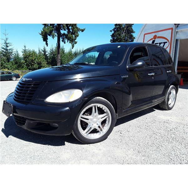 A8 --  2003 CHRYSLER PT CRUISER GT, Black, 143233 KM