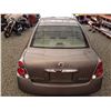 Image 15 : C3 --  2006 NISSAN ALTIMA SL SEDAN, BROWN, 186,189 KMS