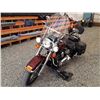 Image 4 : 0C --  2008 HARLEY DAVIDSON FLSTC SOFT TAIL  CLASSIC, RED, 48,000 KMS
