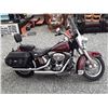 Image 8 : 0C --  2008 HARLEY DAVIDSON FLSTC SOFT TAIL  CLASSIC, RED, 48,000 KMS